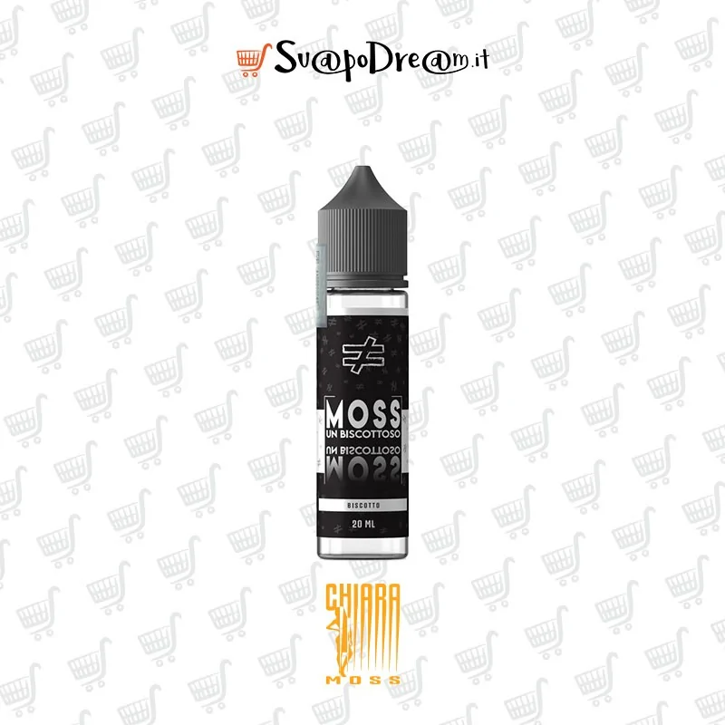 MOSS VAPE - Liquido Mix&Vape 20ml UN BISCOTTOSO