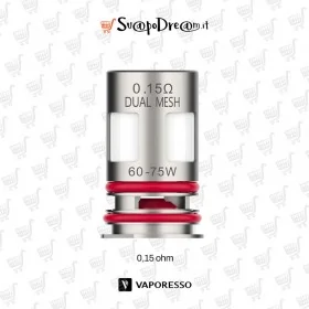 VAPORESSO - Resistenze GTX Dual Mesh 5pz