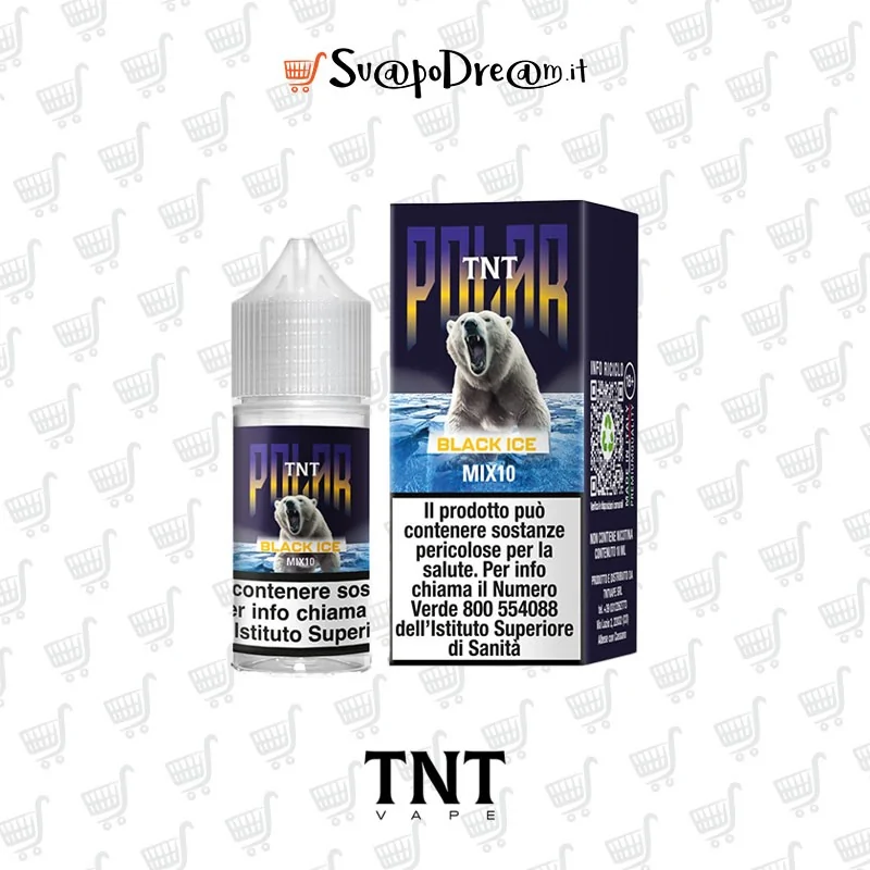 TNT VAPE -  Liquido Mix&Vape 10ml Polar BLACK ICE
