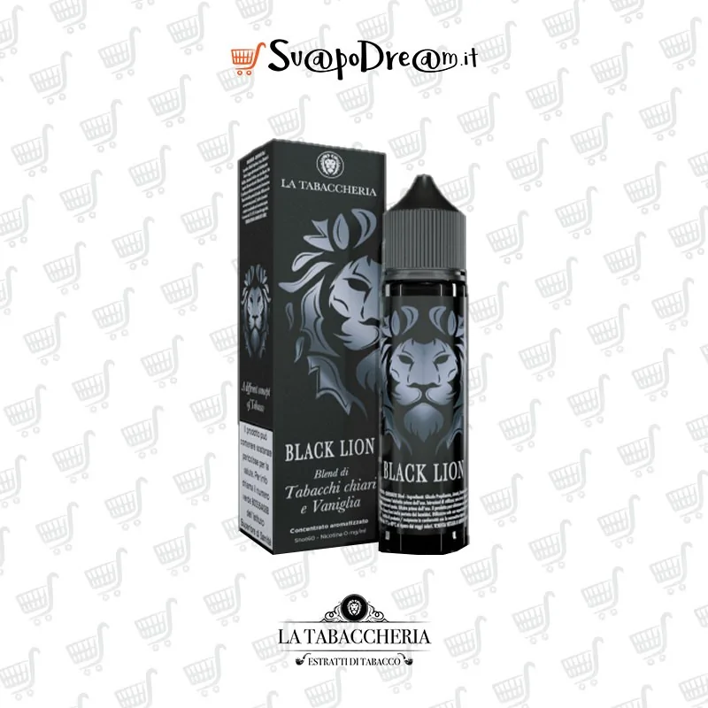 LA TABACCHERIA LION - Aroma Shot 20ml BLACK LION
