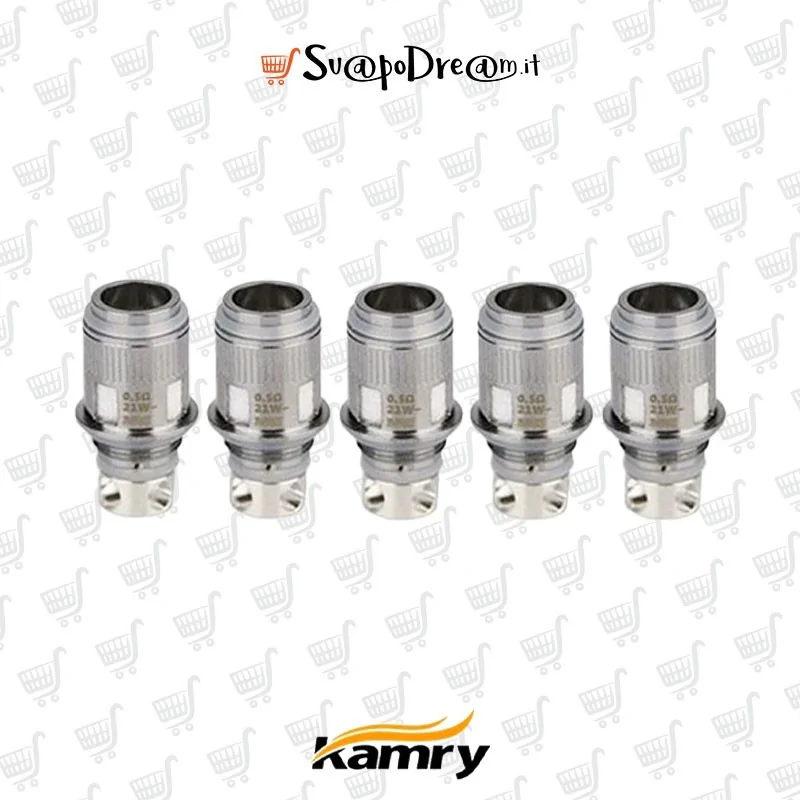 KAMRY - Resistenze E-Pipe K1000 Plus 5pz