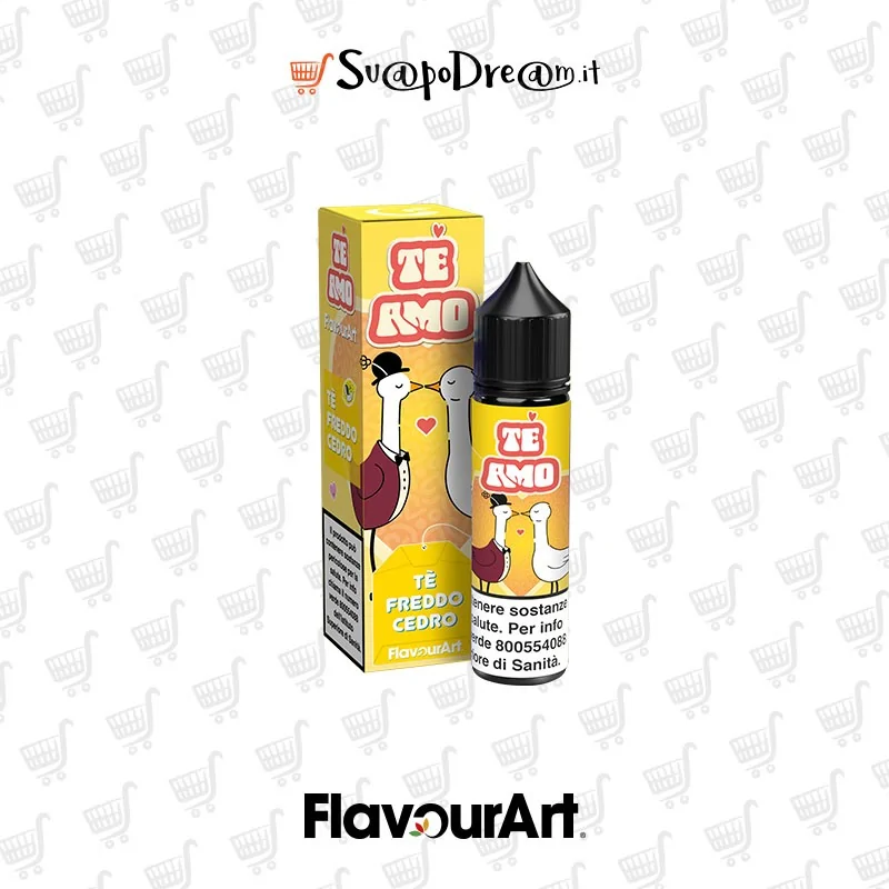 FLAVOURART - Aroma Shot 20ml Te Amo TE FREDDO CEDRO