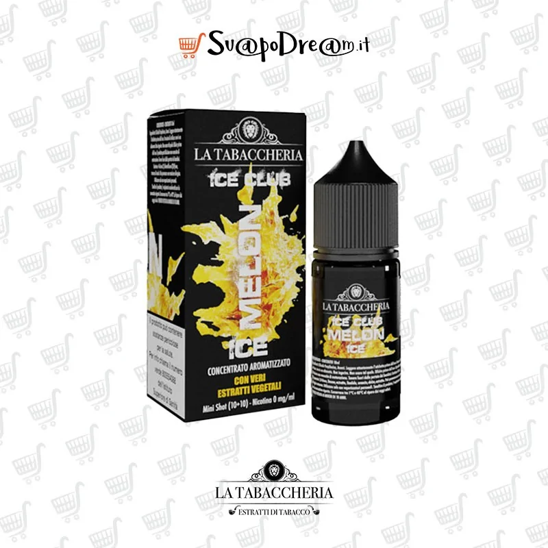 LA TABACCHERIA ICE CLUB - Aroma Mini Shot 10ml MELON ICE