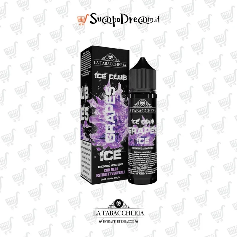 LA TABACCHERIA ICE CLUB - Aroma Shot 20ml GRAPES ICE