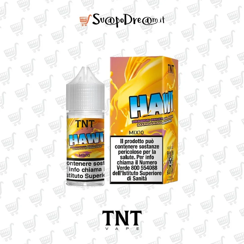 TNT VAPE -  Liquido Mix&Vape 10ml Fruity HAWI