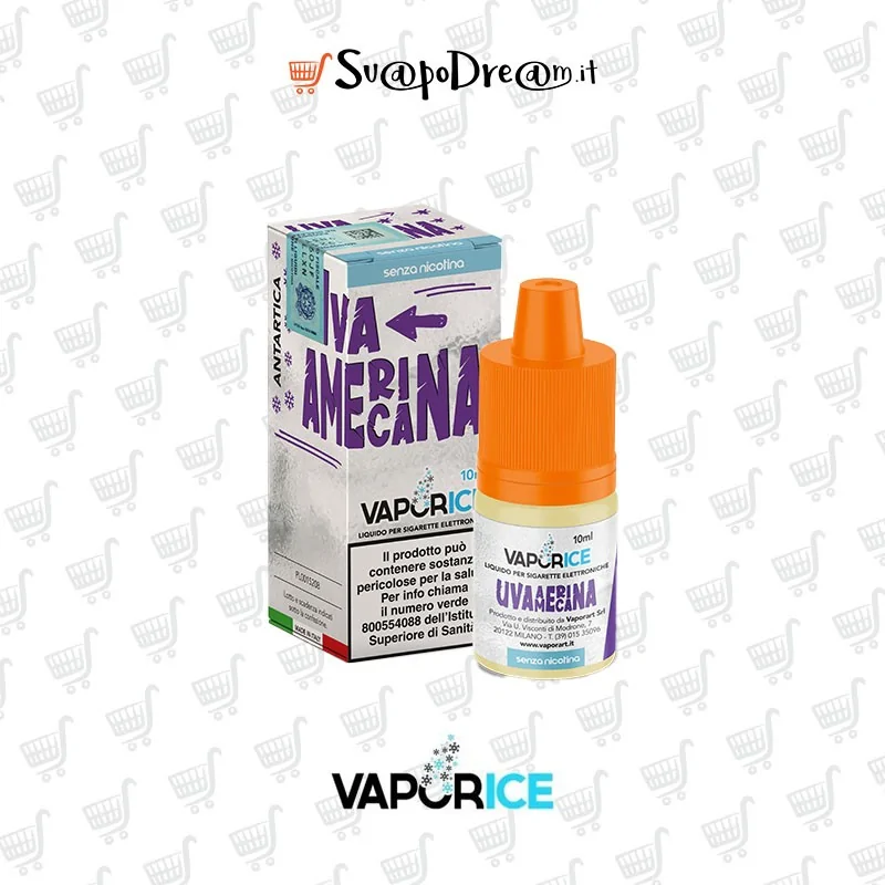 VAPORICE NicSalt - Liquido 10ml UVA AMERICANA