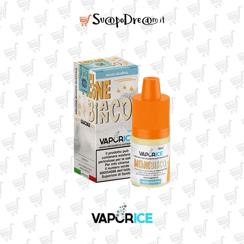 VAPORICE NicSalt - Liquido 10ml MELONE BIANCO