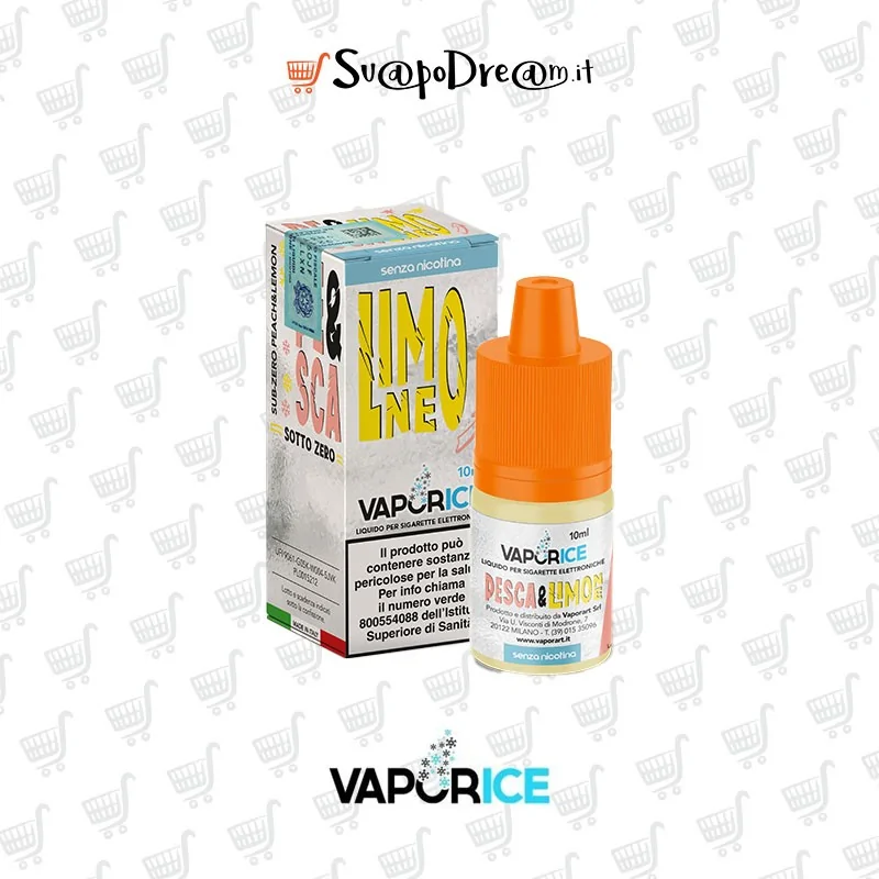 VAPORICE NicSalt - Liquido 10ml PESCA&LIMONE
