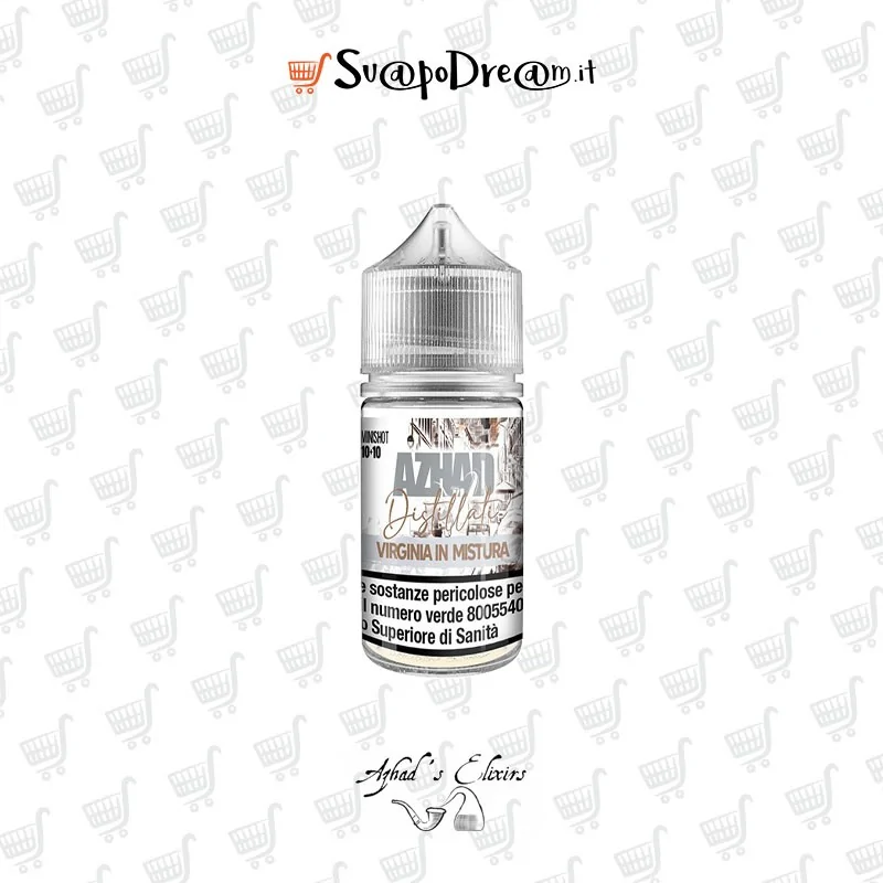 AZHAD'S ELIXIRS - Aroma Mini Shot 10ml Distillati VIRGINIA IN MISTURA