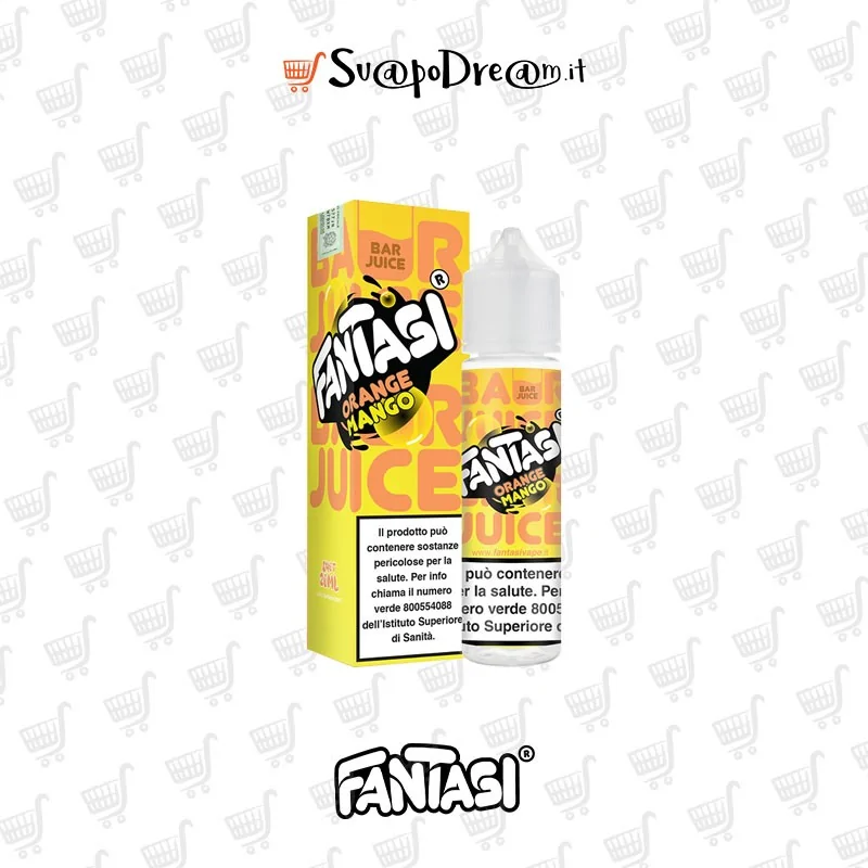 FANTASI VAPE BAR JUICE - Aroma Shot 20ml ORANGE MANGO