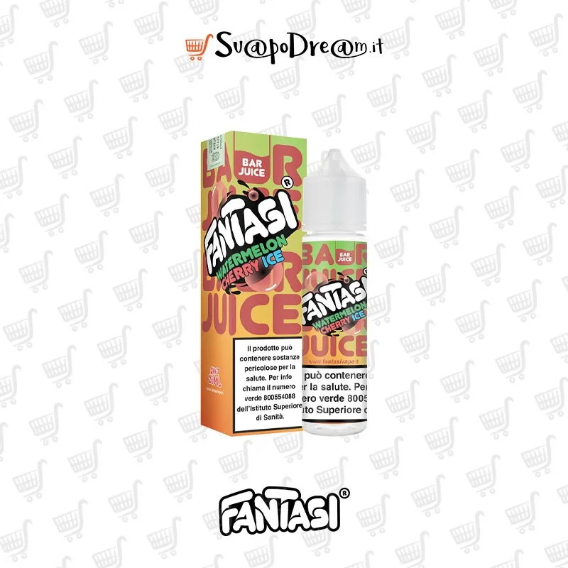 FANTASI VAPE BAR JUICE - Aroma Shot 20ml WATERMELON CHERRY ICE