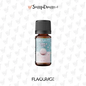 FLAVOURAGE - Aroma Concentrato 10ml Bubble Gum LYCHEE