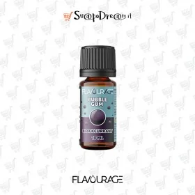 FLAVOURAGE - Aroma Concentrato 10ml Bubble Gum BLACKCURRANT