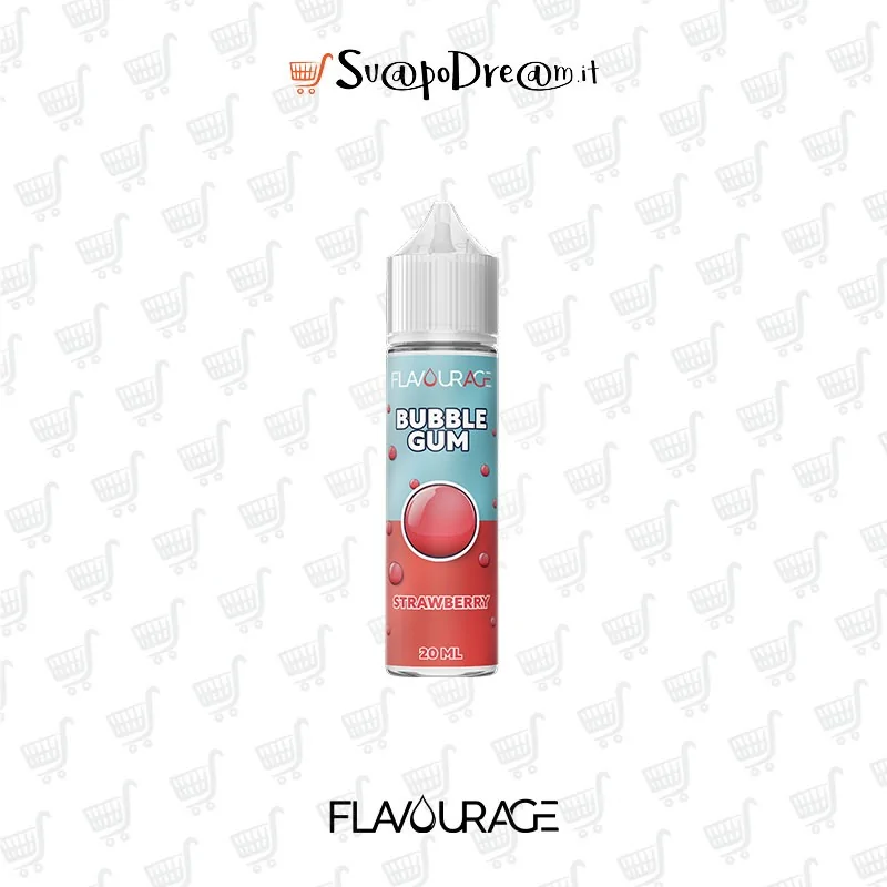 FLAVOURAGE - Aroma Shot 20ml Bubble Gum STRAWBERRY