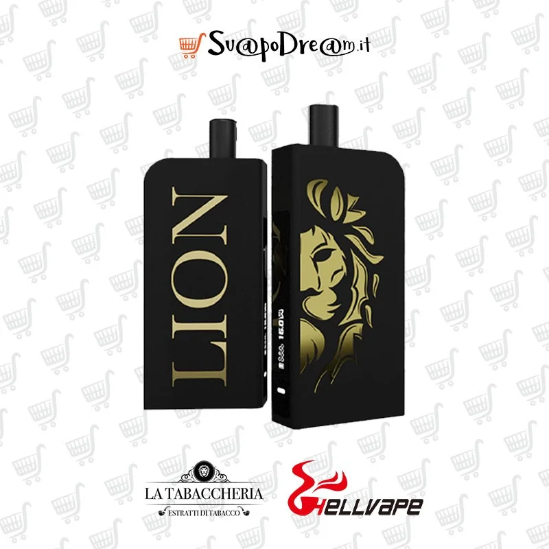 LA TABACCHERIA con HELLVAPE - Sigaretta Elettronica Pod Mod LION 1900mAh