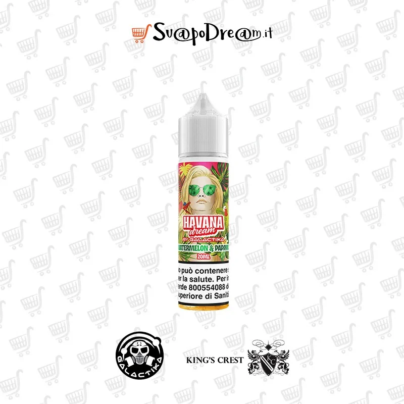 GALACTIKA & KINGS CREST - Aroma Shot 20ml Havana Dream WATERMELON & PAPAYA