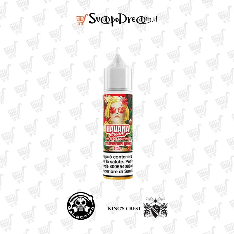 GALACTIKA & KINGS CREST - Aroma Shot 20ml Havana Dream STRAWBERRY QUEEN
