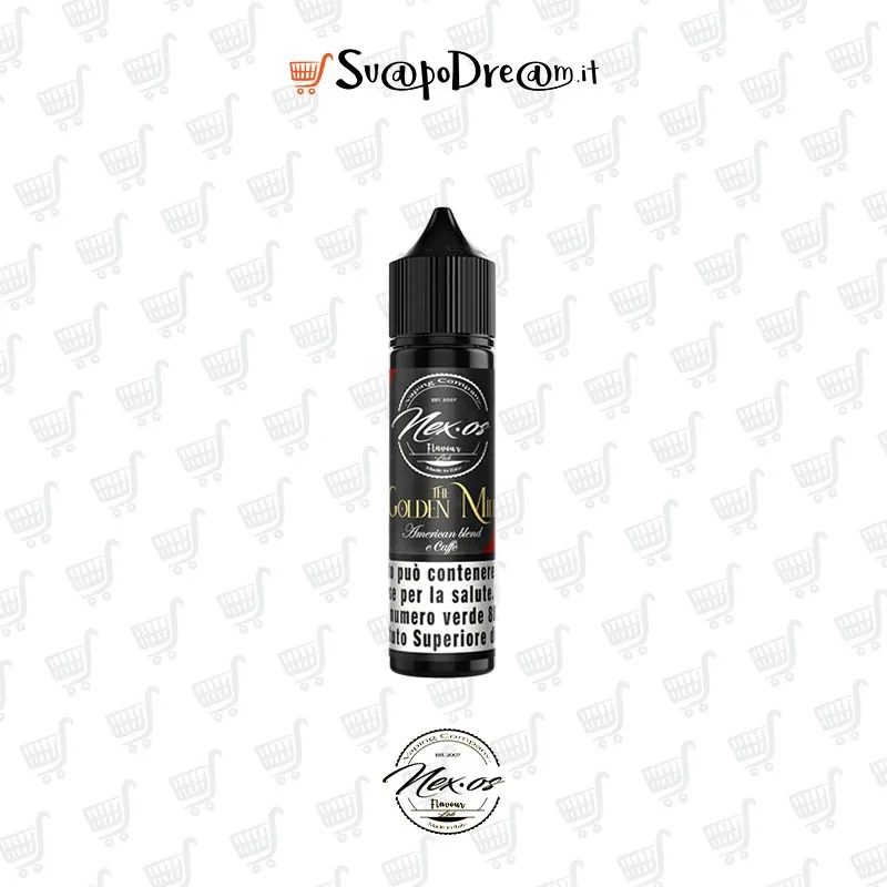 NEXOS - Aroma Shot 10/60ml Black Edition THE GOLDEN MILE