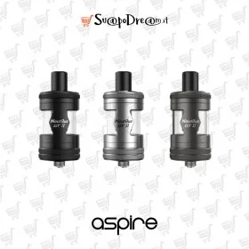 Atomizzatore ASPIRE Nautilus GT 2 da 24mm, con capienza da 4,5ml e refill superiore.