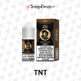 Liquido Mix&Vape 10ml TNT VAPE Oro Nero CAFFE MACCHIATO al gusto di Espresso Macchiato con Latte.