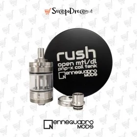Atomizzatore ENNEQUADRO MODS RUSH PNP X COIL, da 22mm e compatibile con le coil Voopoo PnP-X.