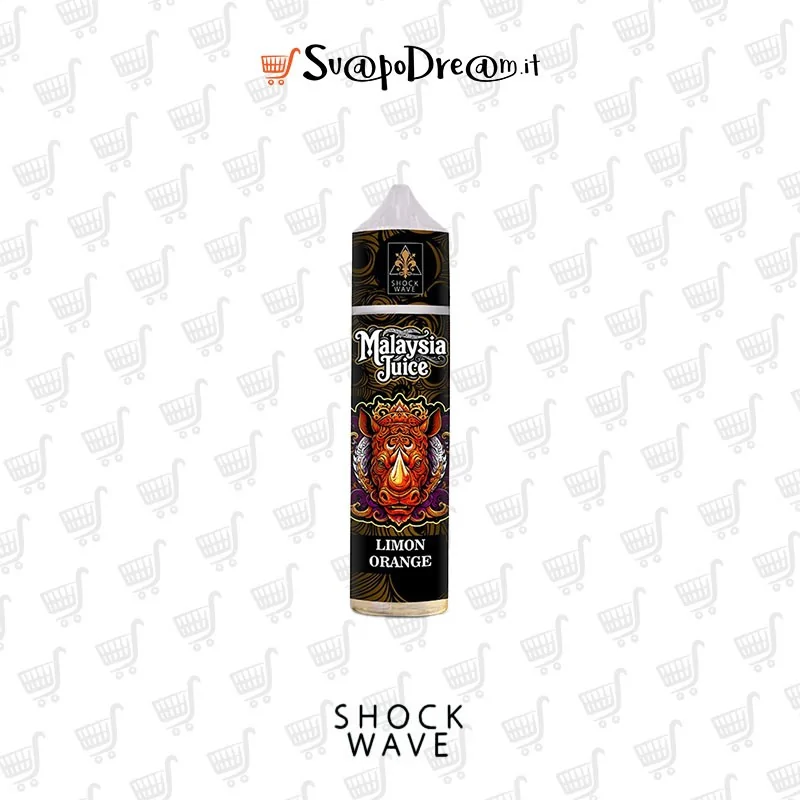 SHOCK WAVE - Aroma Shot 20ml Malaysia Juice LIMON ORANGE