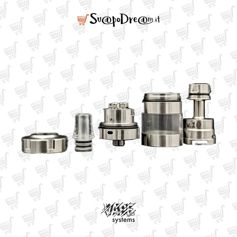 VAPE SYSTEMS - Atomizzatore BY KA V10 Nano Set 22mm