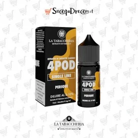 LA TABACCHERIA - Aroma Concentrato 10ml ORGANIC 4POD SINGLE LEAF PERIQUE