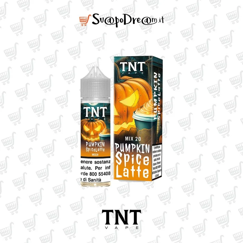 TNT VAPE - Liquido Mix&Vape 20ml PUMPKIN SPICE LATTE