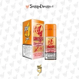 Aroma Concentrato 10ml HIGH VOLTAGE Droops STRAWBERRY CUSTARD