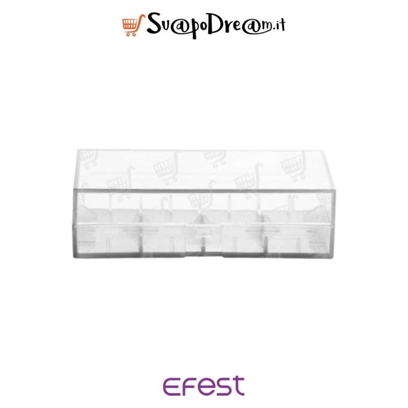 EFEST - Battery Case per 2 18650 1pz