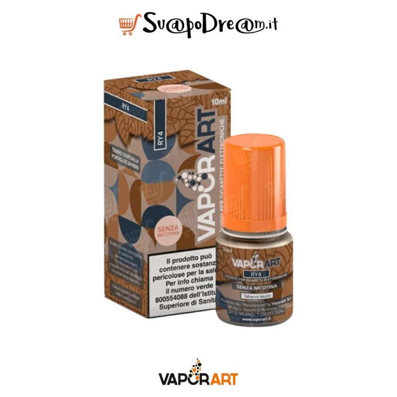 Vaporart RY4 Liquido Pronto 10ml Tabacco | Svapodream
