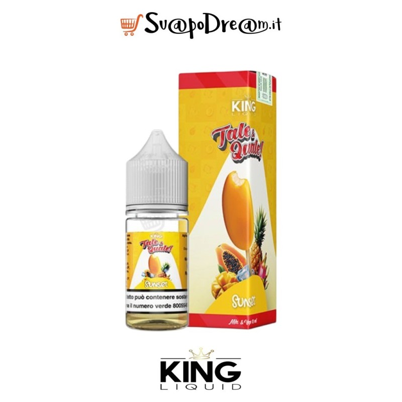KING LIQUID - Liquido Mix&Vape 10ml TALE & QUALE SUNSET
