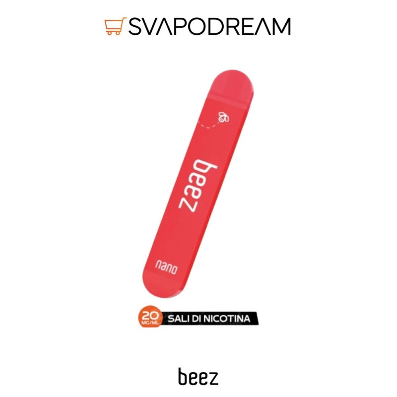 Pod Usa E Getta Beez Vapor Nano Strawberry Ice 600 Puff