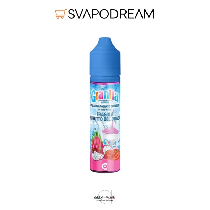 ALFALIQUID - Aroma Shot 20ml Granita FRAGOLA E FRUTTO DEL DRAGO