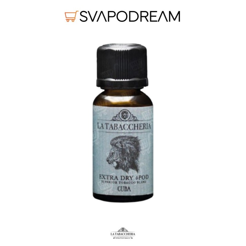 LA TABACCHERIA - Aroma Shot 20ml CUBA EXTRA DRY