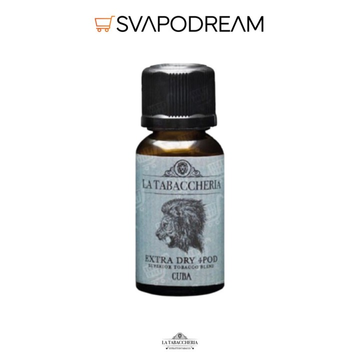 LA TABACCHERIA - Aroma Shot 20ml CUBA EXTRA DRY