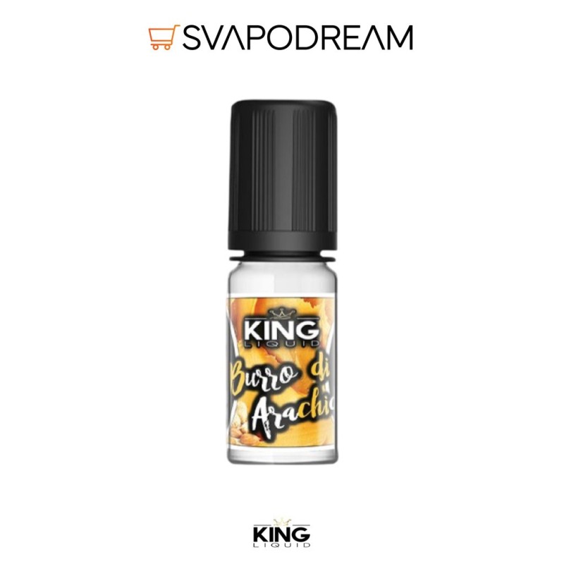 Burro di Arachidi King Liquid Aroma 10ml | Svapodream
