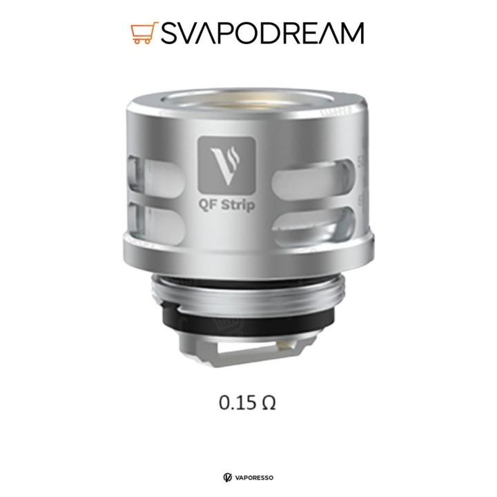 VAPORESSO - Resistenze QF Strip 3pz