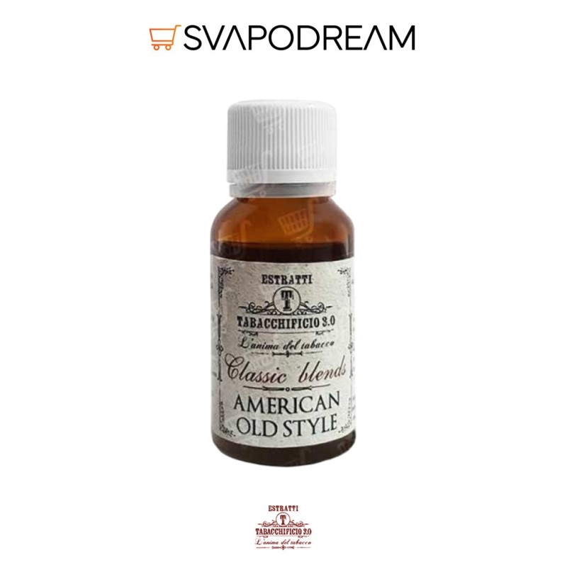 TABACCHIFICIO 3.0 - Aroma Concentrato 20ml AMERICAN OLD STYLE