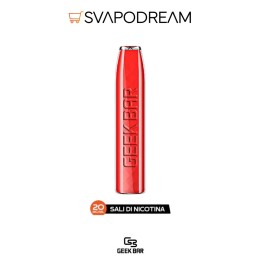 GEEK BAR - Pod Mod Usa e Getta SWEET STRAWBERRY 600 PUFF