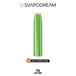 GEEK BAR - Pod Mod Usa e Getta SOUR APPLE 600 PUFF