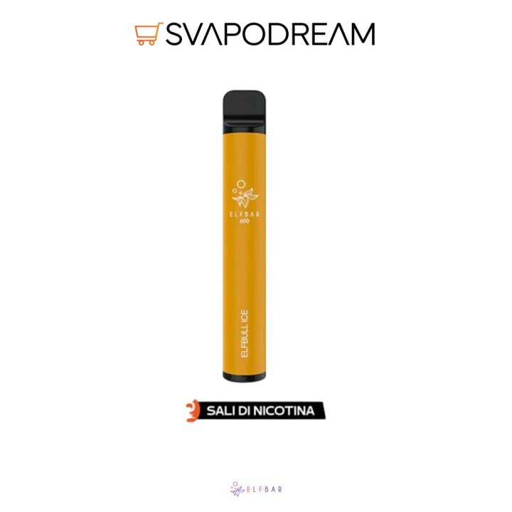 ELFBAR - Pod Mod Usa e Getta ELFBULL ICE 600 PUFF