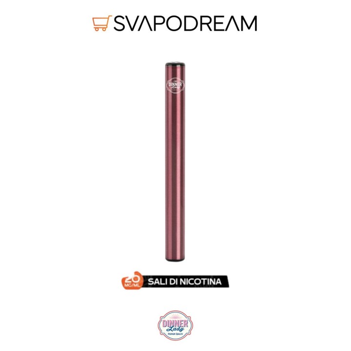 DINNER LADY - Pod Mod Usa e Getta STRAWBERRY ICE 400 PUFF