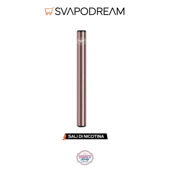 DINNER LADY - Pod Usa e Getta STRAWBERRY MACAROON 400 PUFF