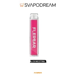 FLERBAR - Pod Mod Usa e Getta STRAWBERRY ICE 600 PUFF