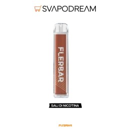 FLERBAR - Pod Mod Usa e Getta TOBACCO 600 PUFF