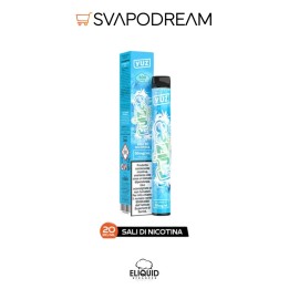 ELIQUID FRANCE Pod Usa e Getta Fruizee ICEE MINT 600 PUFF