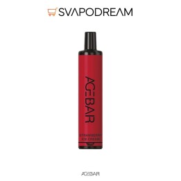 AGEBAR - Pod Mod Usa e Getta STRAWBERRY ICE CREAM 800 PUFF