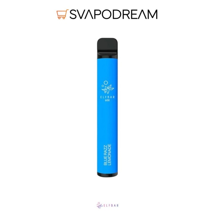 Elfbar Blue Razz Lemonade Nic Zero 600 Puff | Svapodream